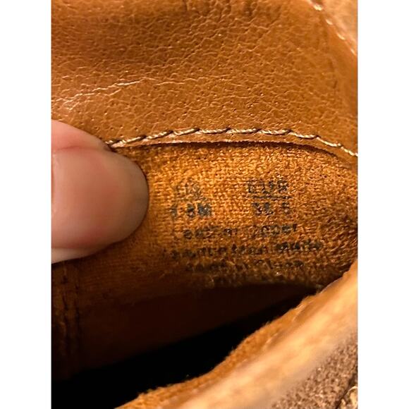 Circus by Sam Edelman Denver Saddle Suede Ankle Boots‎ Block Heel Brown Size 8.5 - Picture 10 of 11